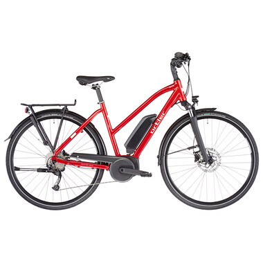 ORTLER BOZEN TRAPEZ Electric Trekking Bike Red 2021 0